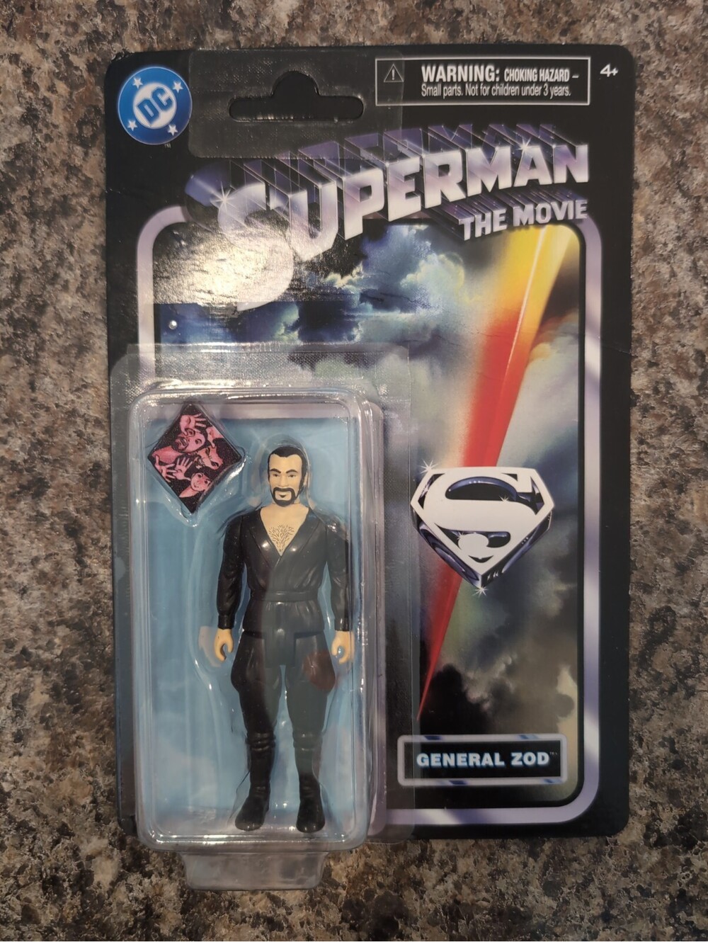 2025 Spin Master DC Superman Movie Retro General Zod 3.75" Figure Ships Fast!
